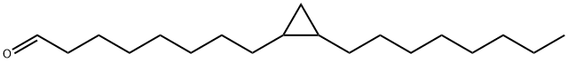 2-Octylcyclopropaneoctanal Structure