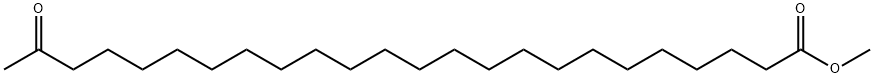 23-Oxotetracosanoic acid methyl ester,56196-16-8,结构式