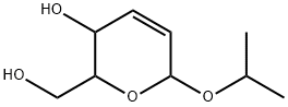 3,6-Dihydro-3-hydroxy-6-(1-methylethoxy)-2H-pyran-2-methanol,56196-34-0,结构式