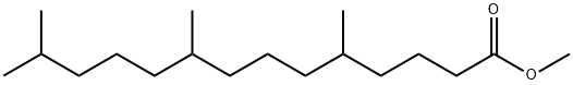 5,9,13-Trimethyltetradecanoic acid methyl ester,56196-55-5,结构式