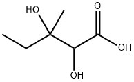 2,3-二羟基-3-甲基戊酸 结构式