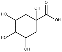 奎尼酸,562-73-2,结构式