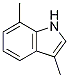 1H-Indole, 3,7-diMethyl- 结构式