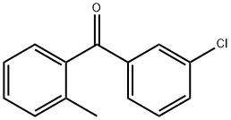 3-クロロ-2'-メチルベンゾフェノン 化学構造式