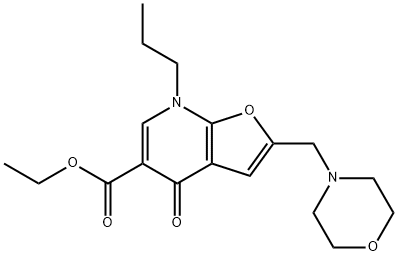 562100-93-0 Furo[2,3-b]pyridine-5-carboxylic  acid,  4,7-dihydro-2-(4-morpholinylmethyl)-4-oxo-7-propyl-,  ethyl  ester