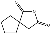 2-オキサスピロ[4.4]ノナン-1,3-ジオン 化学構造式