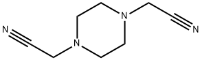 (4-CYANOMETHYL-PIPERAZIN-1-YL)-ACETONITRILE 化学構造式