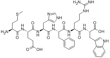 促肾上腺皮质激素肽4-9,56236-83-0,结构式