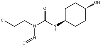 1-(2-chloroethyl)-3-(4-hydroxycyclohexyl)-1-nitroso-urea Structure