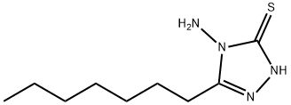 4-아미노-5-헵틸-3-메르캅토-1,2,4-트리아졸
