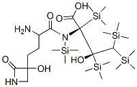 56247-34-8 N-[2-Amino-4-(3-hydroxy-2-oxo-3-azetidinyl)-1-oxobutyl]pentakis(trimethylsily)-L-threonine