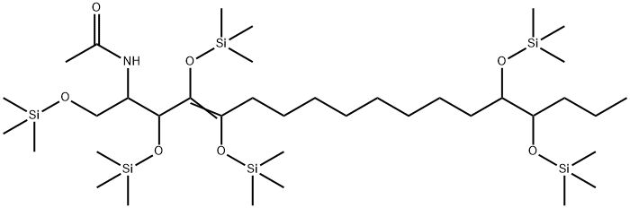 56247-91-7 N-[2,3,4,13,14-Pentakis[(trimethylsilyl)oxy]-1-[[(trimethylsilyl)oxy]methyl]-3-heptadecenyl]acetamide