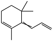 1,5,5-Trimethyl-6-(2-propenylidene)-1-cyclohexene,56248-17-0,结构式