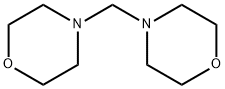 N,N'-亚甲基双吗啉,5625-90-1,结构式