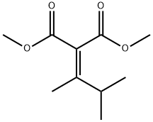 1,2-Dimethylpropylidenemalonic acid dimethyl ester 结构式