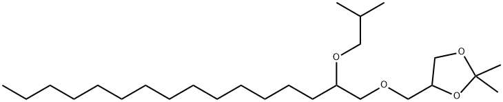 56256-30-5 2,2-Dimethyl-4-[[[2-(2-methylpropoxy)hexadecyl]oxy]methyl]-1,3-dioxolane