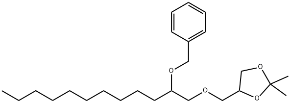 56256-34-9 2,2-Dimethyl-4-[[[2-(phenylmethoxy)dodecyl]oxy]methyl]-1,3-dioxolane