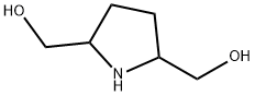吡咯烷-2,5-二基二甲醇, 5626-66-4, 结构式