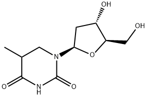 5,6-DIHYDROTHYMIDINE, 5627-00-9, 结构式
