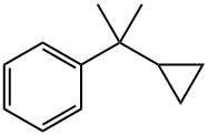 (1-Cyclopropyl-1-methylethyl)benzene 结构式
