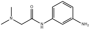 N-(3-Aminophenyl)-2-(dimethylamino)acetamide Structure