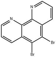 5,6-二溴-1,10-菲罗啉, 56290-06-3, 结构式
