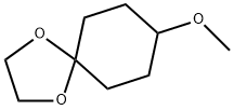 8-Methoxy-1,4-dioxaspiro[4.5]decane Struktur
