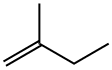 2-METHYL-1-BUTENE Structure