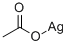 乙酸银,563-63-3,结构式