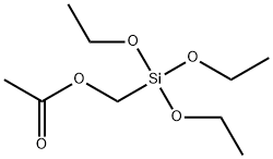 乙酰氧基甲基三乙氧基硅烷,5630-83-1,结构式