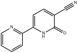 2-oxo-6-(2-pyridinyl)-1,2-dihydro-3-pyridinecarbonitrile Structure