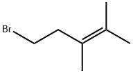 5-ブロモ-2,3-ジメチル-2-ペンテン 化学構造式
