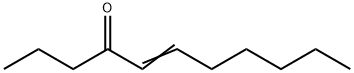 5-ウンデセン-4-オン 化学構造式