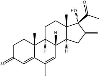 美伦孕酮, 5633-18-1, 结构式