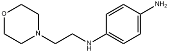 1-N-[2-(MORPHOLIN-4-YL)ETHYL]BENZENE-1,4-DIAMINE, 56331-24-9, 结构式