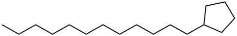 Cyclopentane, dodecyl- Structure