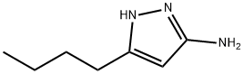 3-氨基-5-丁基-1H-吡唑, 56367-26-1, 结构式