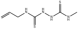 N-Methyl-N'-(2-propenyl)-1,2-hydrazinedicarbothioamide 结构式