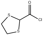 1,3-Dithiolane-2-carbonyl chloride (9CI) 结构式