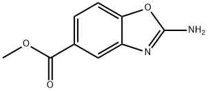 2-氨基苯并[D]噁唑-5-羧酸甲酯,56388-02-4,结构式