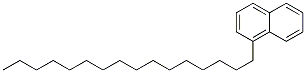 hexadecyl-naphthalen Structure