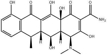 强力霉素, 564-25-0, 结构式