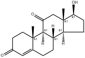 11-KETOTESTOSTERONE Structure