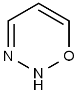 2H-1,2,3-Oxadiazine Structure