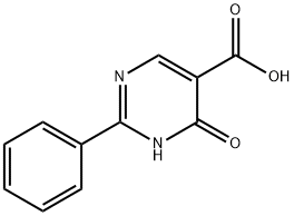 2-苯基-4-羟基嘧啶-5-羧酸,56406-26-9,结构式