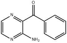 (3-AMINO-PYRAZIN-2-YL)-PHENYL-METHANONE 化学構造式