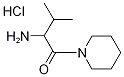 2-Amino-3-methyl-1-(1-piperidinyl)-1-butanonehydrochloride 化学構造式