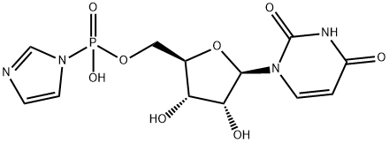 uridine 5'-(phosphoimidazolate) 化学構造式