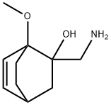 Bicyclo[2.2.2]oct-5-en-2-ol, 2-(aminomethyl)-1-methoxy- (9CI) Structure