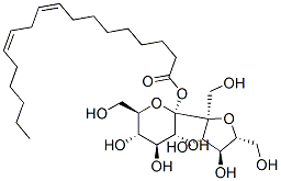 alpha-d-Glucopyranoside, beta-d-fructofuranosyl, (Z,Z)-9,12-octadecadienoate Structure
